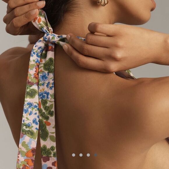 Anthropologie Floral Mini Dress - Multicolor - Picture 3 of 3